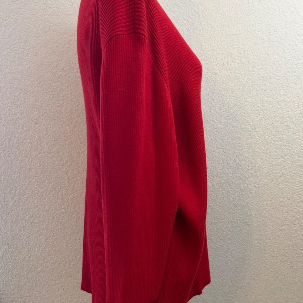 Women's Red Ralph Lauren Knit Sweater w/ 3/4 Sleeves‎ | Size XL - Picture 2 of 10